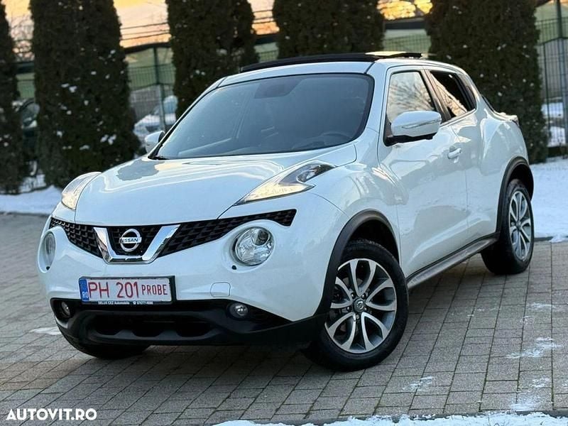 Culoarealb Utilizat 2015 Nissan Juke Tekna SUV | 7.990 EUR (Preț OK) - Imagine 1/4