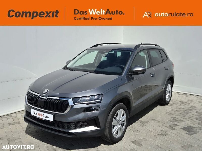 Gri mediu normal Utilizat 2025 Skoda Karoq Selection SUV | 29.500 EUR (Preț OK) - Imagine 1/4