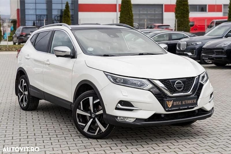 Second-hand Nissan Qashqai Tekna+ 163 CP (119 kW) 2018 Culoarealb SUV
