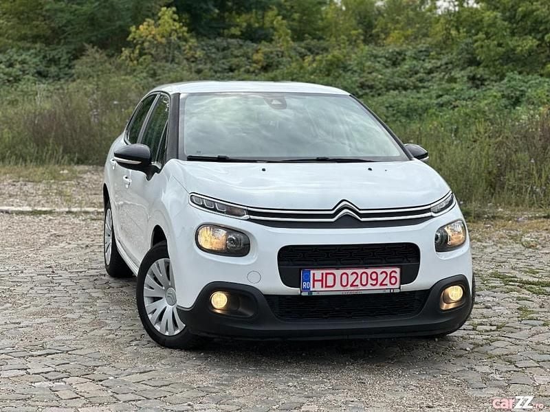 Second-hand Citroën C3 Shine 75 CP (55 kW) 2018 Alb Hatchback