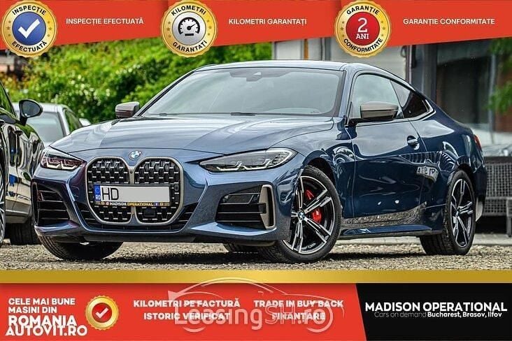 Albastru Utilizat 2020 BMW M440 M Sport Berlinǎ | 47.450 EUR (Preț OK) - Imagine 1/3