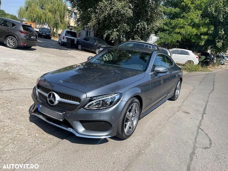 Culoaregri Utilizat 2017 Mercedes C200 Coupe | 17.250 EUR (Super Preț) - Imagine 1/4