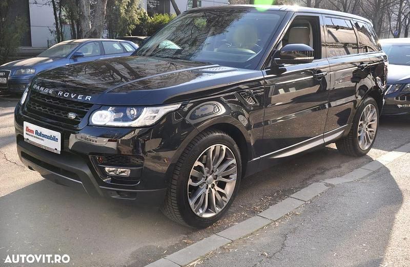 Culoarenegru Utilizat 2016 Land Rover Range Rover Sport SUV | 29.800 EUR (Preț OK) - Imagine 1/4