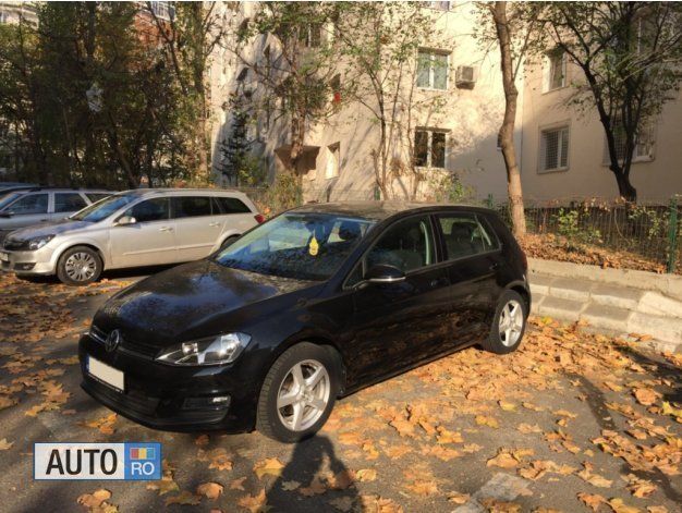 Negru Utilizat 2016 VW Golf VII Hatchback | 13.600 EUR (Scump) - Imagine 1/4