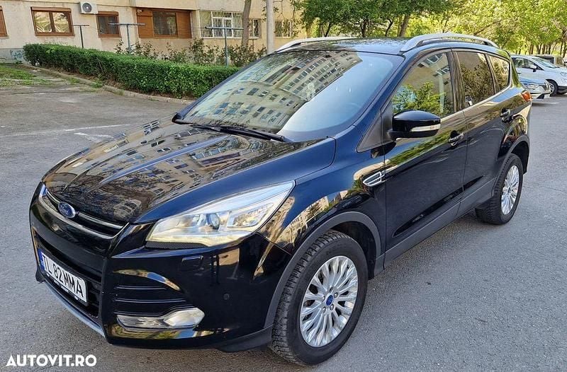 Culoarenegru Utilizat 2016 Ford Kuga Titanium SUV | 9.350 EUR (Preț bun) - Imagine 1/4
