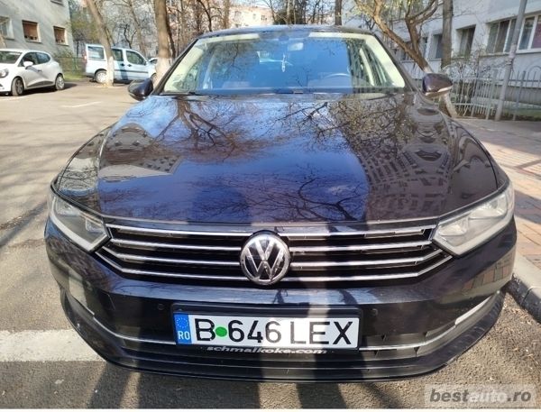 Negru Utilizat 2015 VW Passat Berlinǎ | 13.000 EUR (Preț bun) - Imagine 1/4
