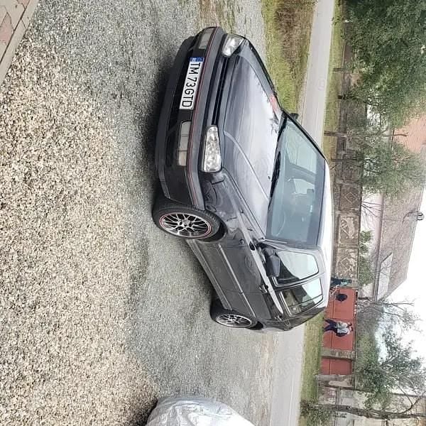 Negru Utilizat 1997 VW Golf III GTD Berlinǎ | 3.000 EUR - Imagine 1/4