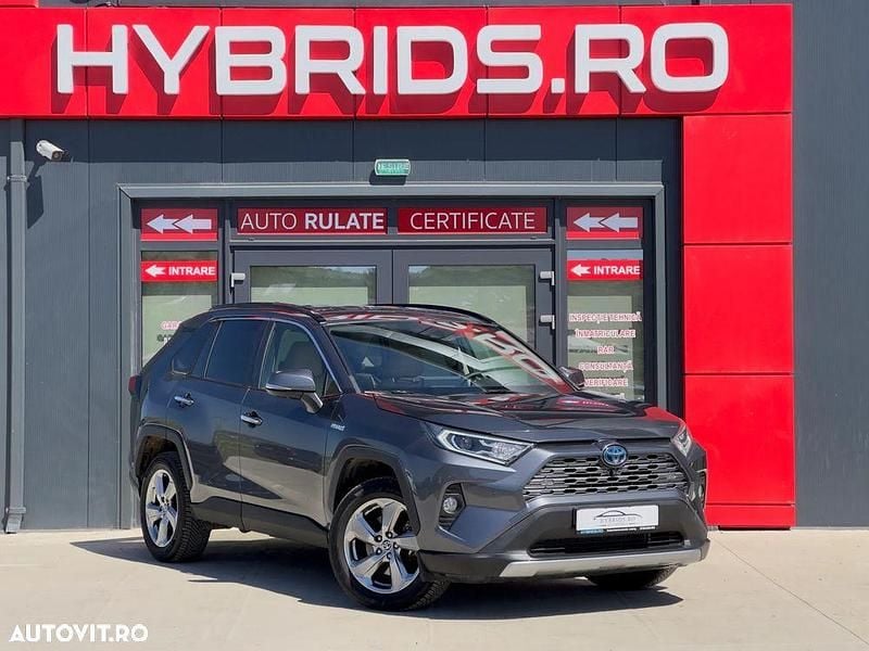 Gri Utilizat 2020 Toyota RAV4 Hybrid SUV | 33.035 EUR (Scump) - Imagine 1/4