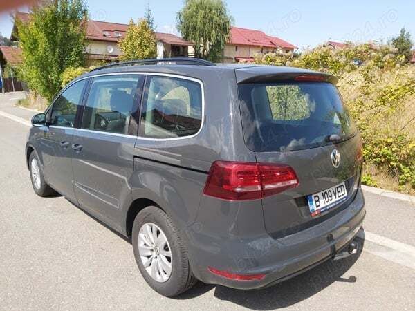Negru Utilizat 2016 VW Sharan Comfortline Monovolum | 18.500 EUR (Preț OK) - Imagine 1/3