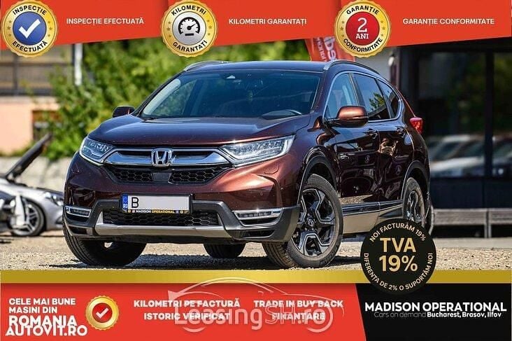 Culoaremaro Utilizat 2019 Honda CR-V Lifestyle SUV | 23.450 EUR (Preț OK) - Imagine 1/4