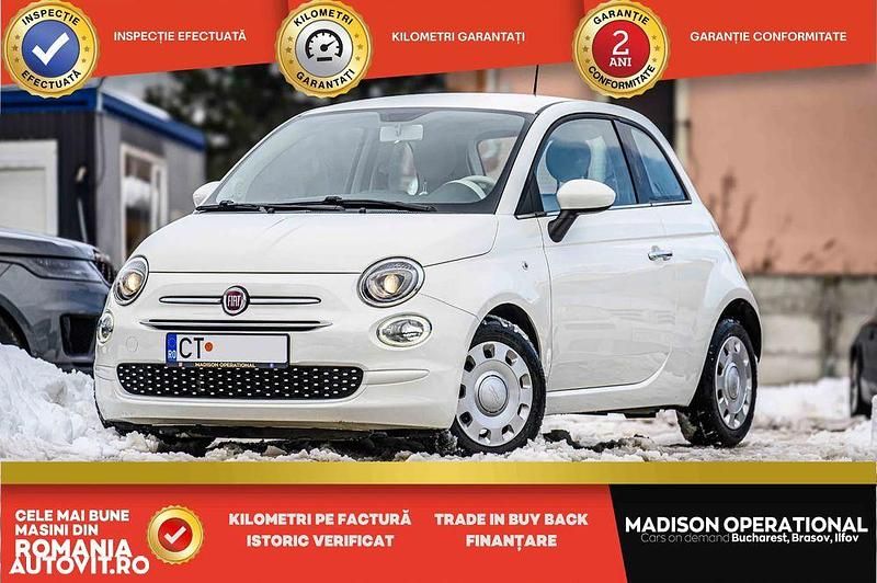 Second-hand Fiat 500 69 CP (50 kW) 2019 Culoarealb