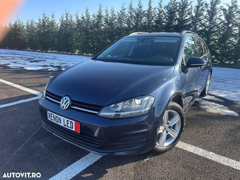 Culoarealbastru Second-hand 2015 VW Golf VII Comfortline Break | 6.490 EUR (Preț OK) - Imagine 1/4