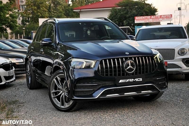 Albastru Utilizat 2020 Mercedes GLE350 AMG line SUV | 37.800 EUR - Imagine 1/4