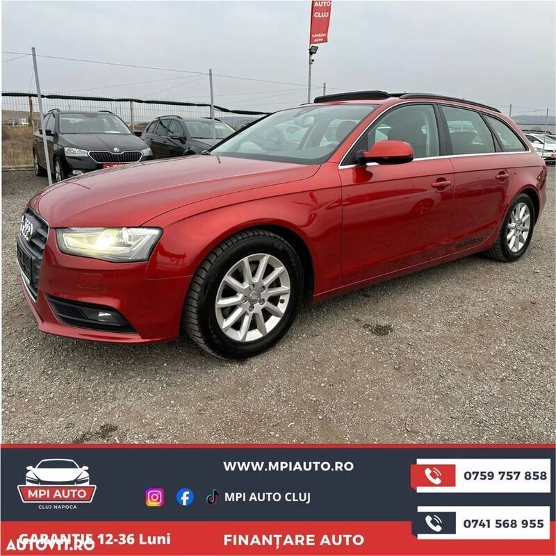 Portocaliu Utilizat 2012 Audi A4 Ambiente Break | 12.500 EUR (Scump) - Imagine 1/4