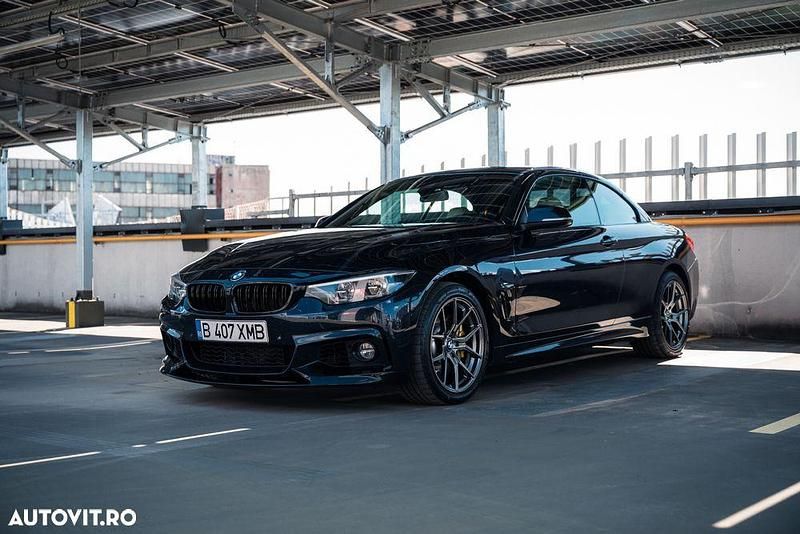 Culoarealbastru Utilizat 2017 BMW 430 Cabriolet Sport Line Cabrio | 27.000 EUR - Imagine 1/4