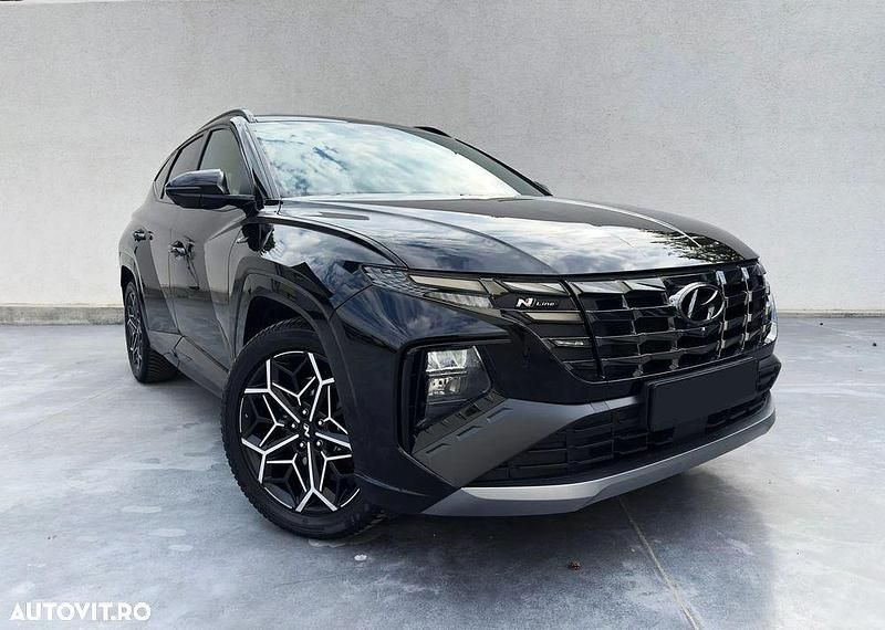 Culoarenegru Utilizat 2023 Hyundai Tucson SUV | 29.887 EUR (Preț OK) - Imagine 1/4