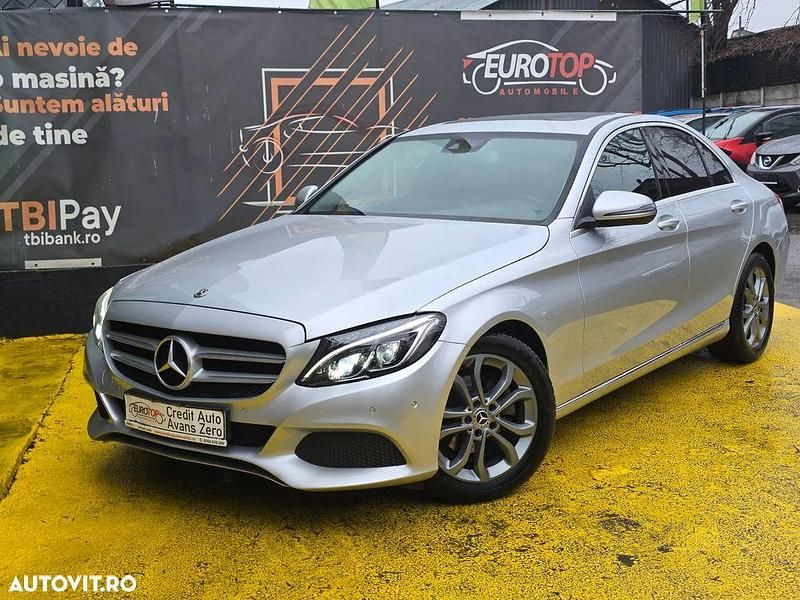 Culoareargint Second-hand 2017 Mercedes C180 Avantgarde Berlinǎ | 16.490 EUR (Preț OK) - Imagine 1/4