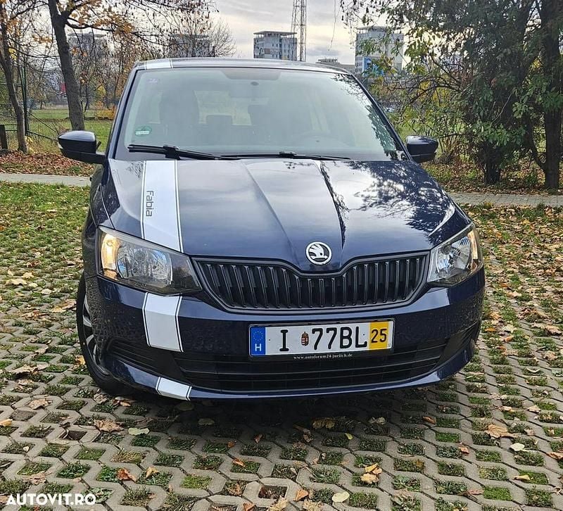 Culoarealbastru Utilizat 2018 Skoda Fabia Cool Plus Break | 6.690 EUR (Preț bun) - Imagine 1/4