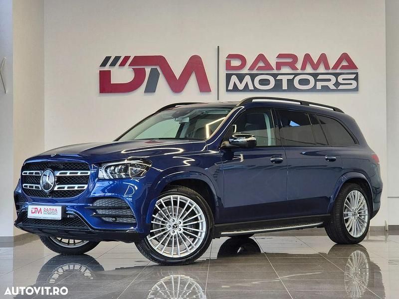 Culoarealbastru Utilizat 2020 Mercedes GLS400 SUV | 69.989 EUR (Preț bun) - Imagine 1/4
