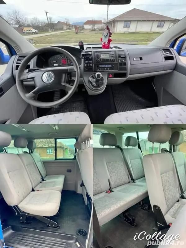 Second-hand VW T5 130 CP (95 kW) 2006 Albastru Van