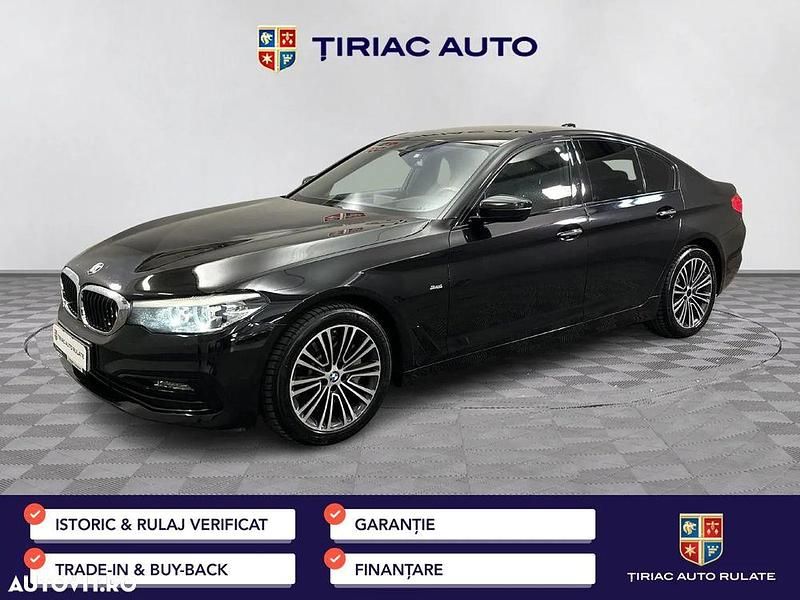 Culoarenegru Utilizat 2017 BMW 530 Sport Line Berlinǎ | 25.990 EUR (Preț OK) - Imagine 1/4