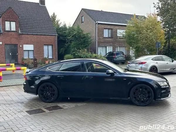 Negru Utilizat 2014 Audi A7 Hatchback | 15.799 EUR (Preț OK) - Imagine 1/4