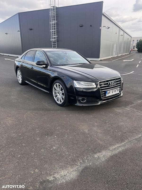 Culoarenegru Utilizat 2017 Audi A8 Berlinǎ | 26.000 EUR (Super Preț) - Imagine 1/4
