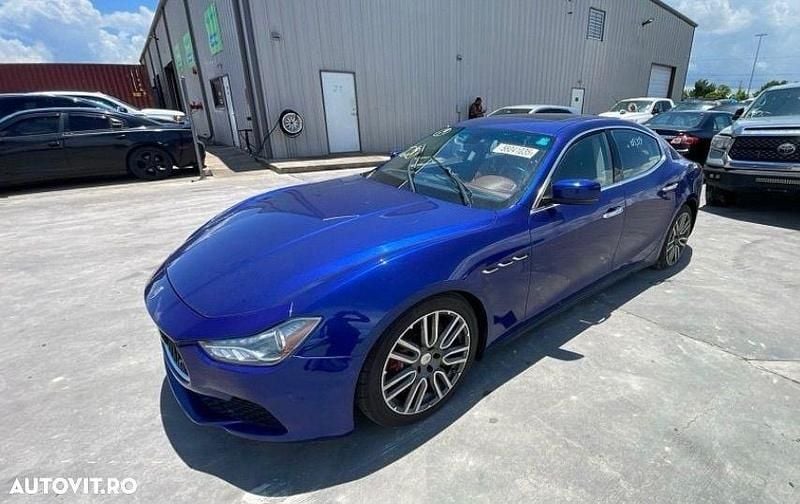 Culoarealbastru Utilizat 2015 Maserati Ghibli Berlinǎ | 13.600 EUR - Imagine 1/4