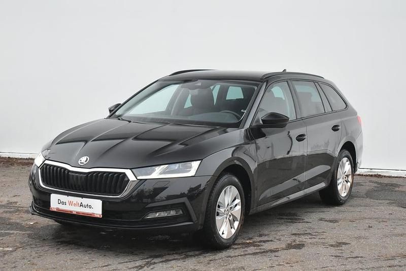 Negru normal Utilizat 2021 Skoda Octavia Break | 17.999 EUR (Preț OK) - Imagine 1/4