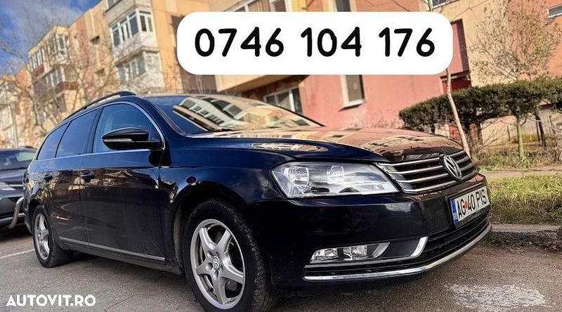 Culoarenegru Utilizat 2013 VW Passat Comfortline Break | 4.300 EUR (Super Preț) - Imagine 1/4