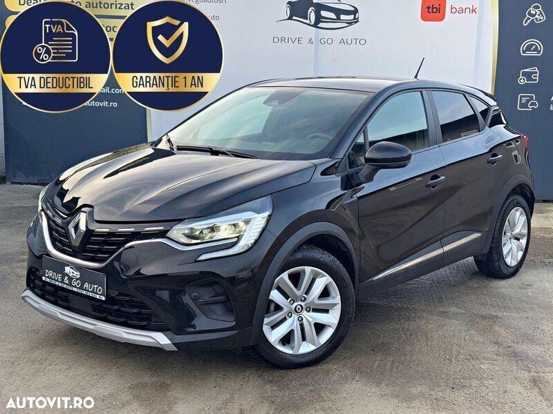 Negru Utilizat 2020 Renault Captur Business SUV | 13.349 EUR (Puțin scump) - Imagine 1/4