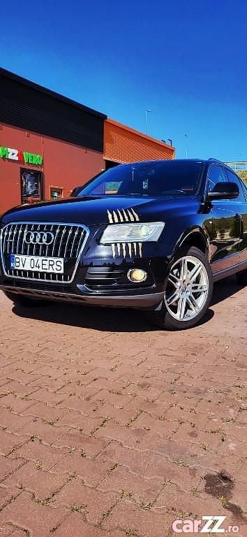 Negru Utilizat 2013 Audi Q5 S-Line SUV | 14.500 EUR (Puțin scump) - Imagine 1/4