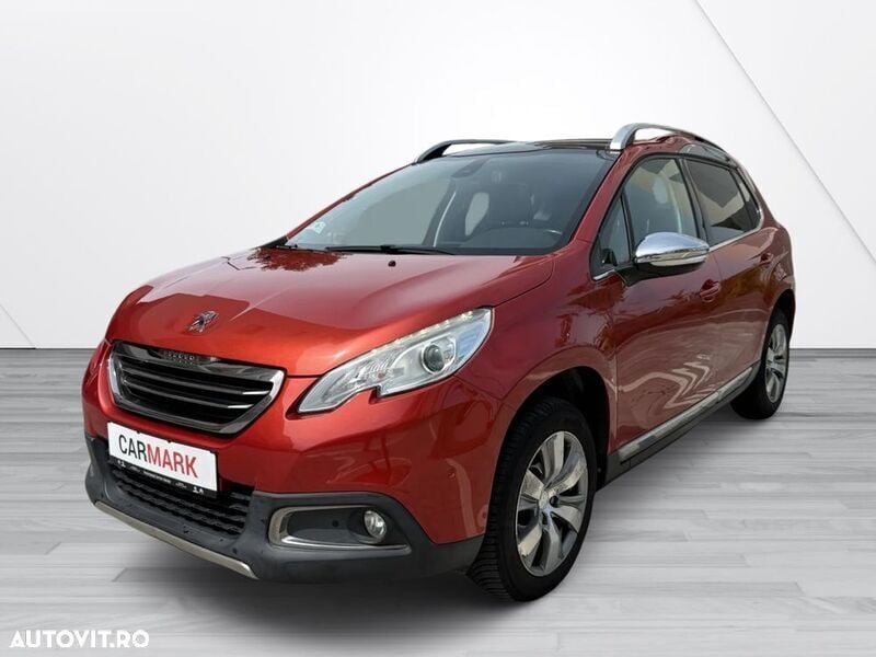 Portocaliu Utilizat 2014 Peugeot 2008 Allure SUV | 6.490 EUR (Scump) - Imagine 1/4