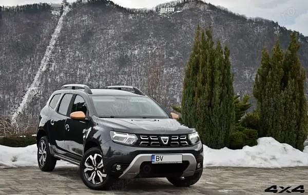 Gri Utilizat 2022 Dacia Duster Extreme SUV | 13.950 EUR (Super Preț) - Imagine 1/4