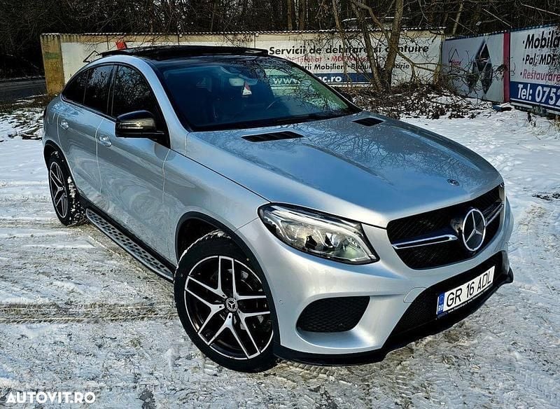 Second-hand Mercedes GLE350 AMG line 258 CP (189 kW) 2019 Culoareargint SUV