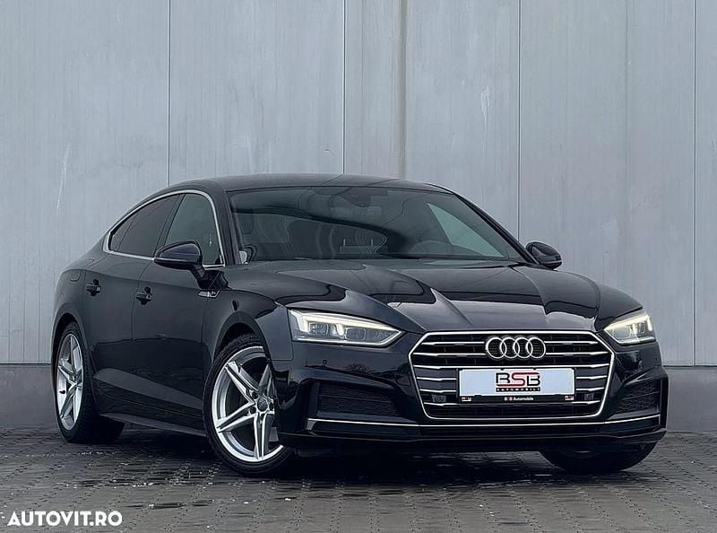 Culoarenegru Utilizat 2019 Audi A5 S-Line Berlinǎ | 21.900 EUR (Super Preț) - Imagine 1/4