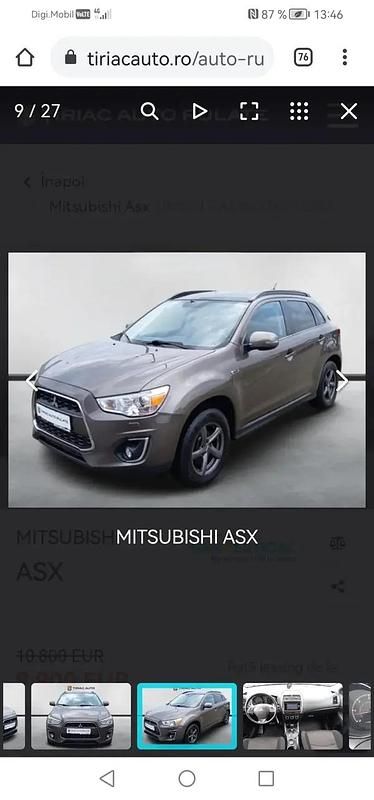 Utilizat 2013 Mitsubishi ASX SUV | 9.800 EUR - Imagine 1/4