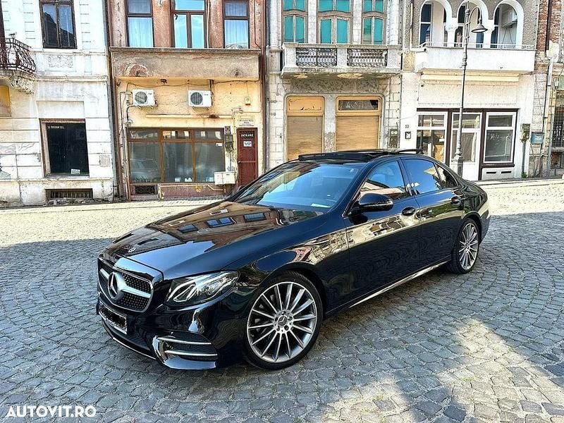 Second-hand Mercedes E200 AMG line 160 CP (117 kW) 2020 Culoarenegru Berlinǎ