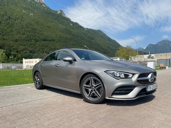 Gri Utilizat 2020 Mercedes CLA200 AMG line Berlinǎ | 26.990 EUR (Preț bun) - Imagine 1/4