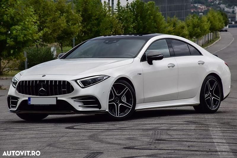 Culoarealb Utilizat 2019 Mercedes CLS53 AMG AMG Coupe | 49.500 EUR (Preț OK) - Imagine 1/4