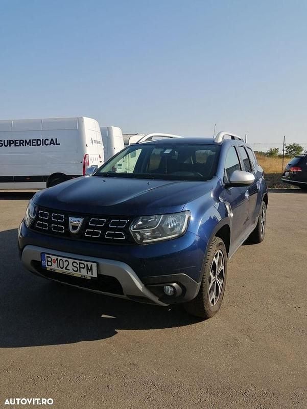 Culoarealbastru Utilizat 2019 Dacia Duster Prestige SUV | 12.400 EUR (Preț OK) - Imagine 1/4