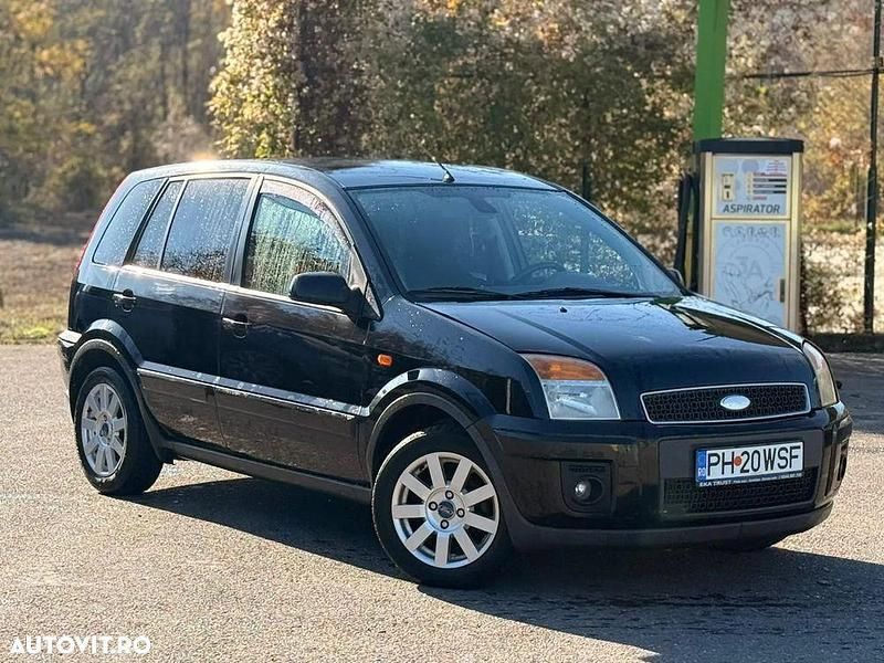 Second-hand Ford Fusion 68 CP (50 kW) 2006 Culoarenegru Hatchback