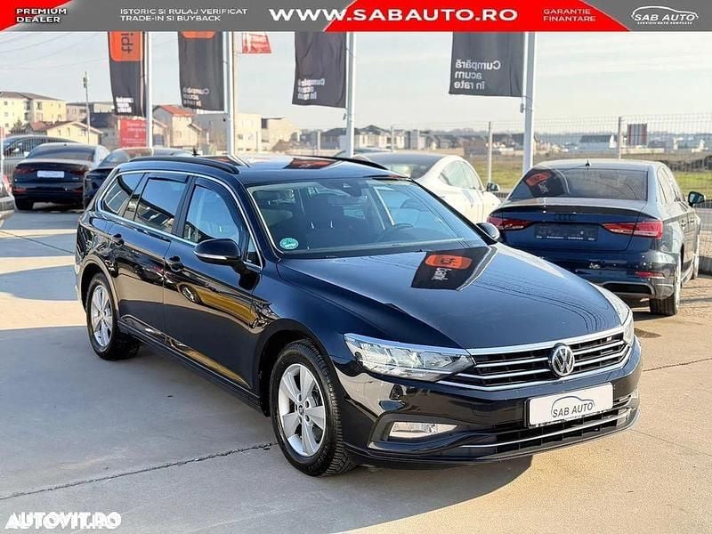 Second-hand VW Passat Comfortline 150 CP (110 kW) 2020 Culoarenegru Break