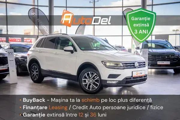 Alb Utilizat 2016 VW Tiguan Comfortline SUV | 16.450 EUR (Preț OK) - Imagine 1/4