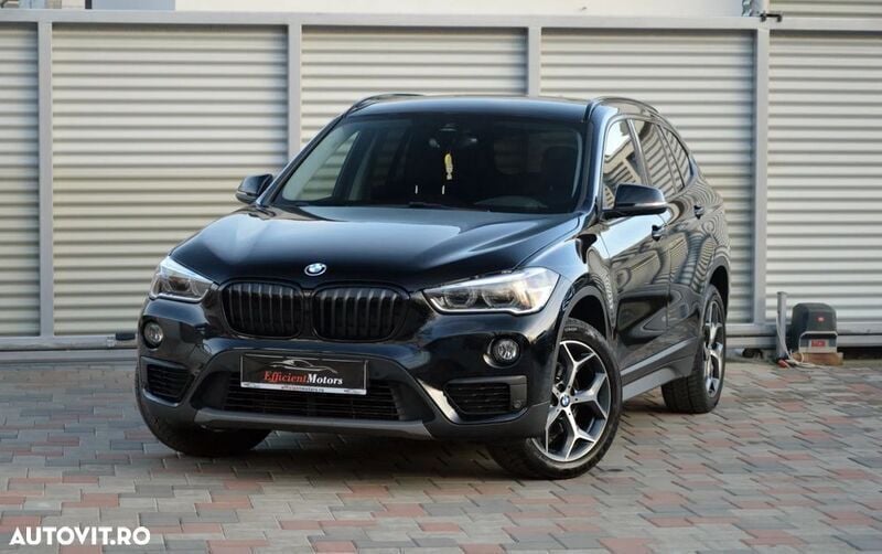 Negru Utilizat 2019 BMW X1 SUV | 17.276 EUR (Preț OK) - Imagine 1/4