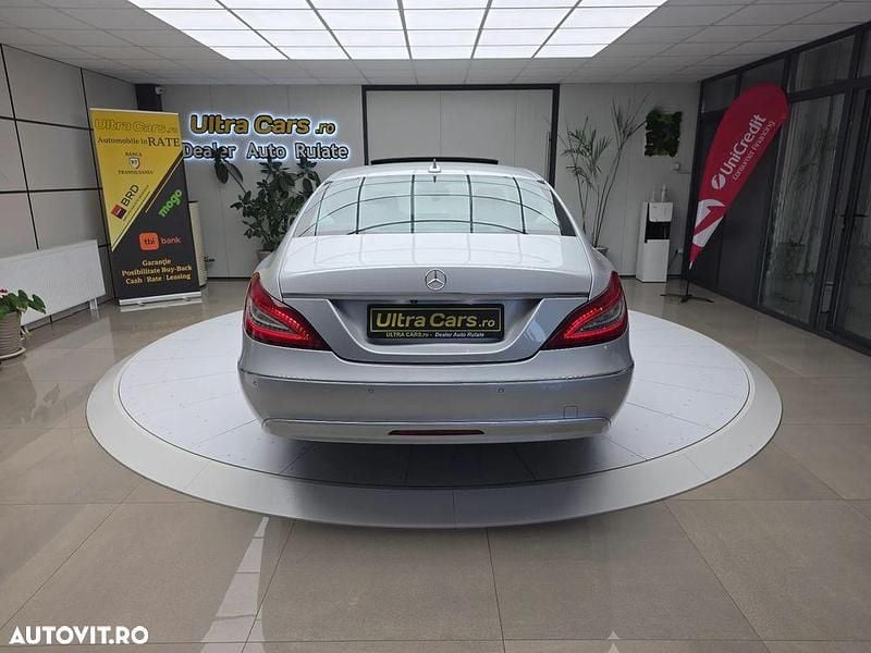 Second-hand Mercedes CLS250 204 CP (150 kW) 2016 Culoareargint Coupe