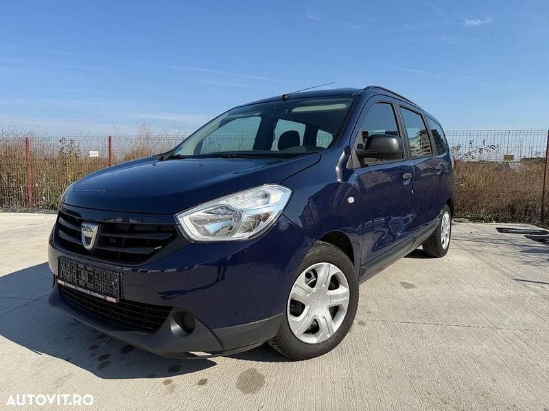 Culoarealbastru Utilizat 2016 Dacia Lodgy Comfort Monovolum | 6.250 EUR - Imagine 1/4