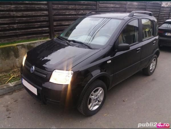 Negru Utilizat 2005 Fiat Panda 4x4 Hatchback | 4.490 EUR - Imagine 1/3