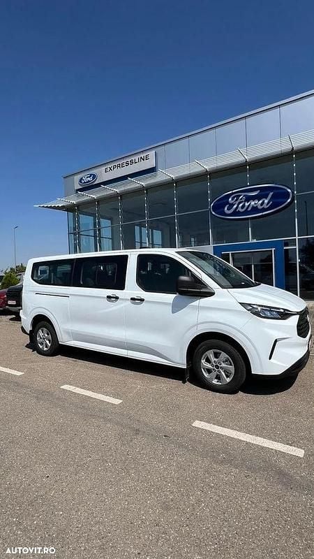 Nouă Ford Transit Custom 136 CP (100 kW) 2025 Culoarealb Monovolum