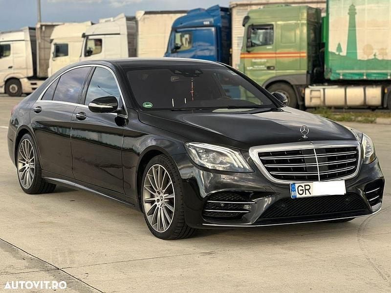 Culoarenegru Utilizat 2018 Mercedes S400 Berlinǎ | 12.500 EUR - Imagine 1/4